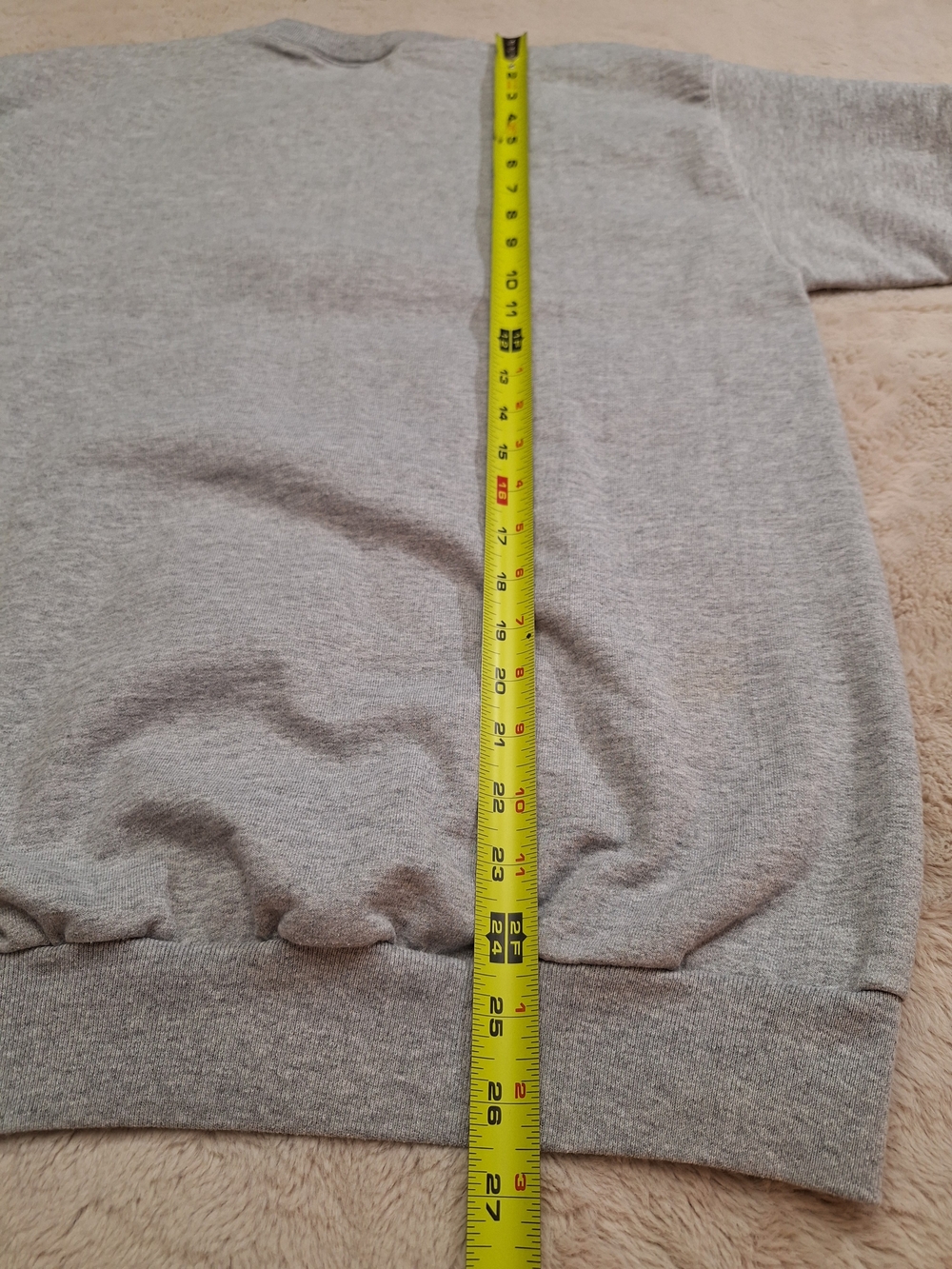 Vintage Hampton Beach Gray Medium Crewneck Sweatshirt Men's Medium/Unisex Fit - Picture 6 of 7